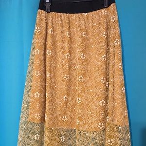 LuLaRoe Lola Skirt Size Small